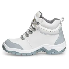 Abeba 2172 ANATOM Stiefel, S2, SRC, Weiß/Grau, Größe 45