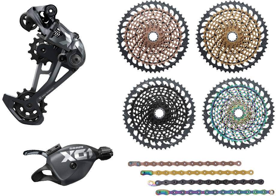 SRAM X01 Eagle Upgrade Kit 1x12 | 52 Zähne copper (Kupfer)