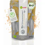 bocura Flohsamenschalen 500g – 99% Reinheit, indische Herkunft, ballaststoffreich & stark quellfähig, vegan, glutenfrei, aus kontrolliertem Anbau
