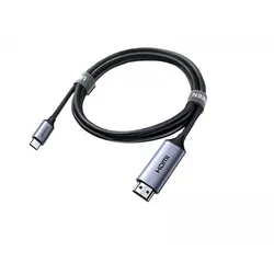 UGREEN USB-C zu HDMI Aluminiumkabel 4K@60Hz - 1.5 m - Grau/Schwarz