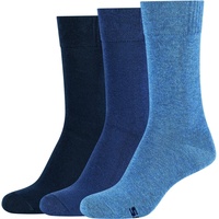 SKECHERS Skechers, Damen, Socken, Basic, Blau, (3er Pack, 39 - 42)