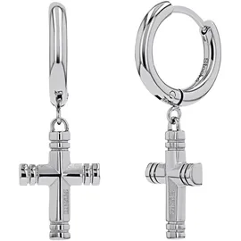 Amor Creolen Scorpions Kreuz Edelstahl 2040513 3,2 cm