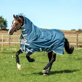 Horseware Ireland Horseware AmEco 12 Plus Turnout 0g - Teal/Grey