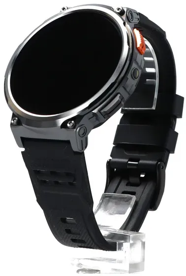 Neuer Smartwatch GlacierX Giant Black + Schutzfolie