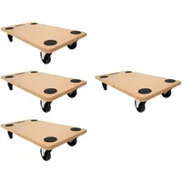 Proregal Transportroller mit 4 Rollen | HxBxT 11,5x30x60cm |