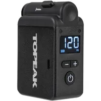 Topeak E-Booster Digital elektrische Fahrradpumpe schwarz