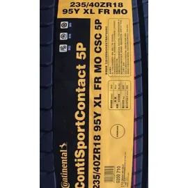 Continental ContiSportContact 5P 235/40 R18 95Y