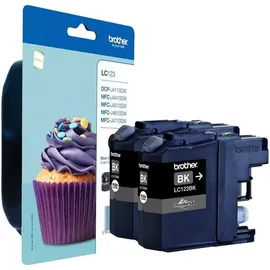 Brother LC-123BK schwarz 2 St.
