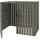 MCW Mülltonnenbox MCW-J28-XL2-4 grau