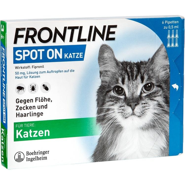 frontline spot on katze 6