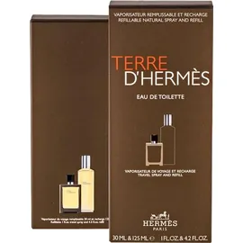 Hermès Terre d'Hermès Eau de Toilette 30 ml + Eau de Toilette Refill 125 ml Geschenkset