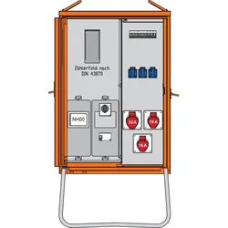 Walther Werke Anschlussverteilerschrank WAV0100BR1