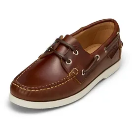 Marc O'Polo aus weichem Pull-Up-Rindleder Bootsschuh braun 38 EU