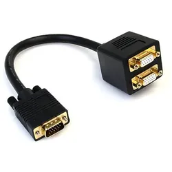 Startech Kabel 30Cm Vga Video Verteiler Verteiler Duplikator Vga 2
