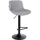 CLP Barhocker Kasson grau/Stoff