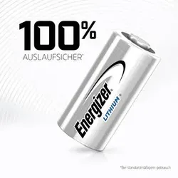ENERGIZER Batterie Foto 2ST 3 V E301029500 CR2