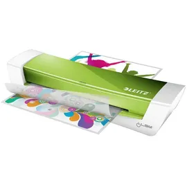 Leitz Laminiergerät iLAM HomeOffice 73680054 DIN A4 weiß/grün