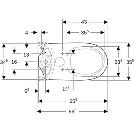 Geberit Renova Nr. 1 (203821000)