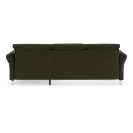 sit&more Eckcouch Federkern 3-Sitzer Grün