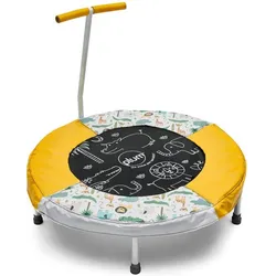 Plum Trampolin Junior Bouncer mit Dschungel-Sound EINHEITSGRÖSSE