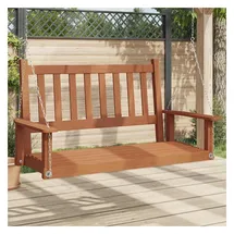 vidaXL Hollywoodschaukel Braun 3-Sitzer