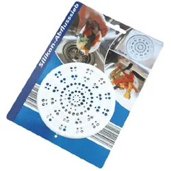 Global Partner Silikon Abflusssieb Sieb Abflusssieb Küchen Sieb Spülsieb Abflussfilter ca 12cm ø flexibel langlebig