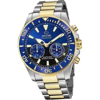 Jaguar Edelstahl silber gold Connected Armbanduhr UJ889/6