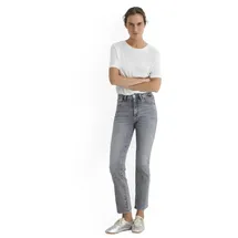 Mavi Damen Kendra Jeans, Grey Brushed Glam, 27/32 - 27W / 32L