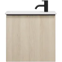 Burgbad Eqio Slim Keramik-Waschtisch inklusive Waschtischunterschrank, 520x310x500mm, SGZJ052F3180C0001G0252, Farbe: