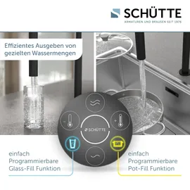 Schütte AQUADOT Einhebelmischer Schwarz