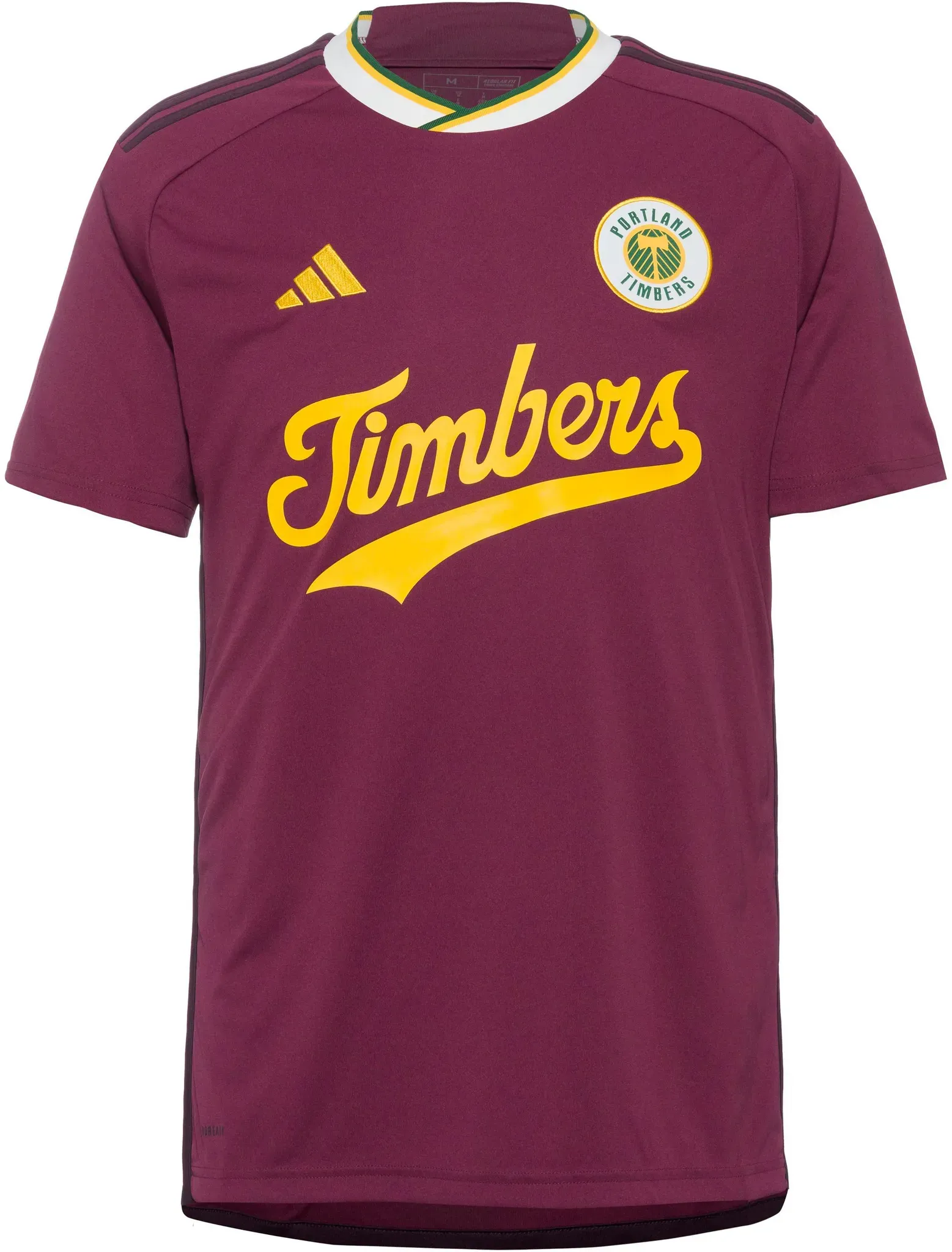 adidas Portland Timbers 24-25 3rd Teamtrikot Herren in victory crimson, Größe M - rot