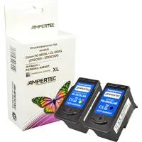 Ampertec PG-560XL schwarz + CL-561XL CMY