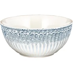 GreenGate Müsli Schale Alice, Ripple Blue