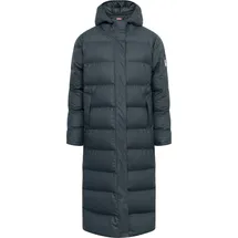DERBE HAMBURG W-01-PU INTERHOLM LONG COZY Damen Wintermantel - Navy