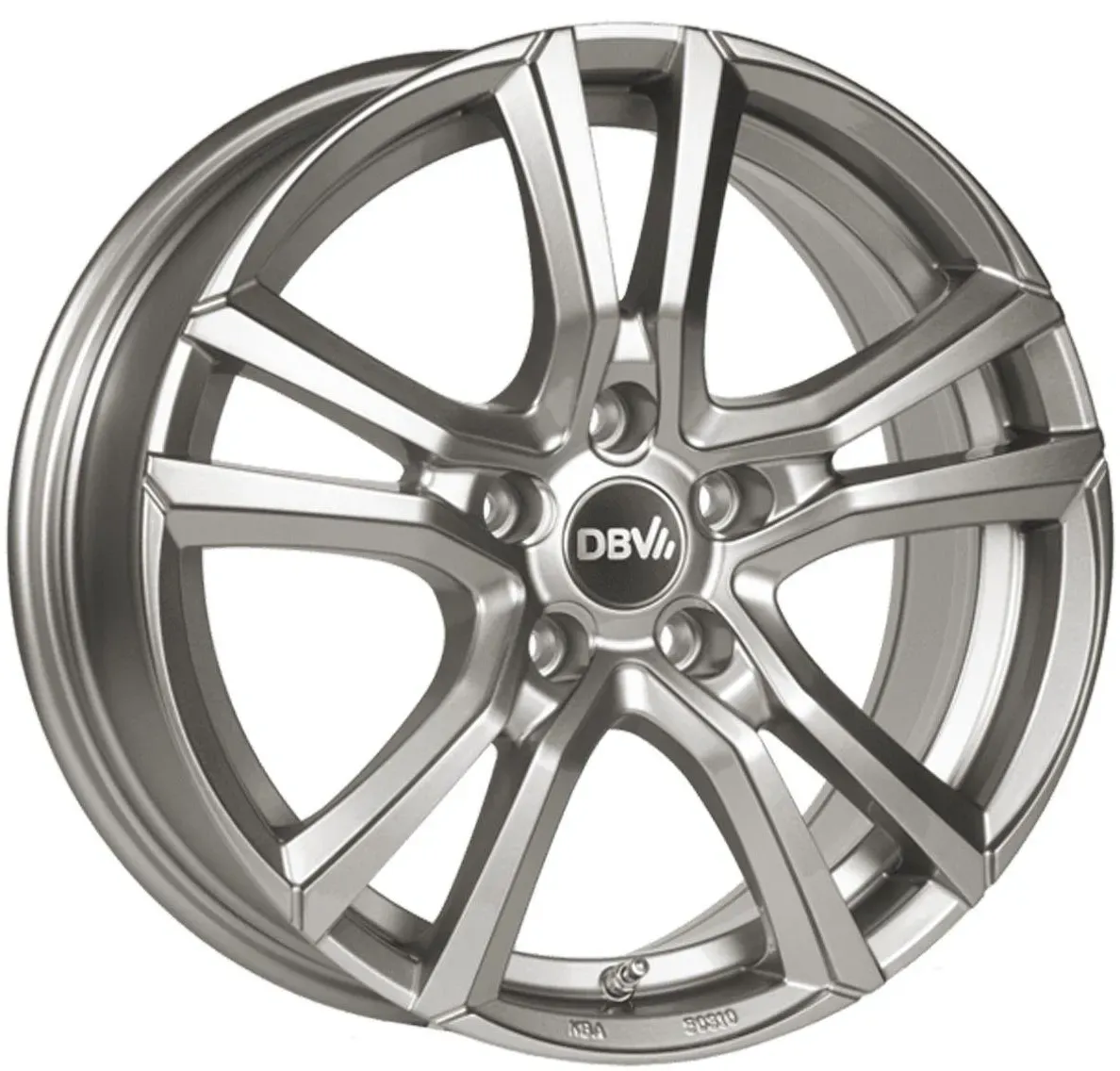 DBV ANDORRA shadow silber 6.5Jx16 5x112 ET50
