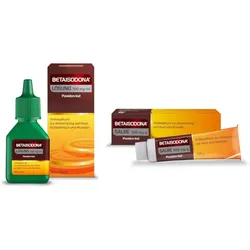 BETAISODONA SALBE + LÖSUNG Set 1 Sparset