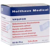 Holthaus Ypsipor Wundverband steril 7,2 x 5 cm 50 St.