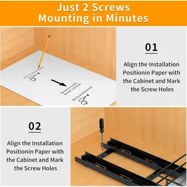 ZDDLOINP Gewürzregal Ausziehbar 0 x 0 x 0 cm Schwarz