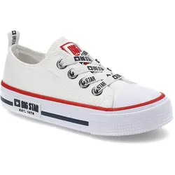 Weiße Turnschuhe Big Star Kinder Schlupfschuhe, 24