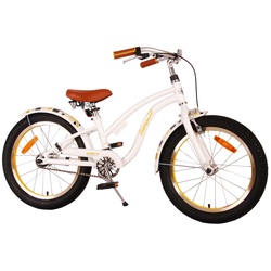 TPFSports Miracle Cruiser - Mädchen - 18 Zoll - Rücktritt + Handbremse - Weiß