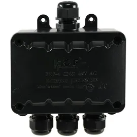 ChiliTec Kabelbox 4 Anschlüsse 1-tlg. schwarz