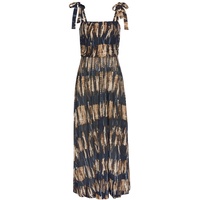 Buffalo Maxikleid Damen marine-bedruckt Gr.38