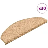 vidaXL Stufenmatten 30 Stk. Golden 65x21x4 cm