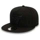 New Era Monochrome 9Fifty Chicago Bulls Cap schwarz