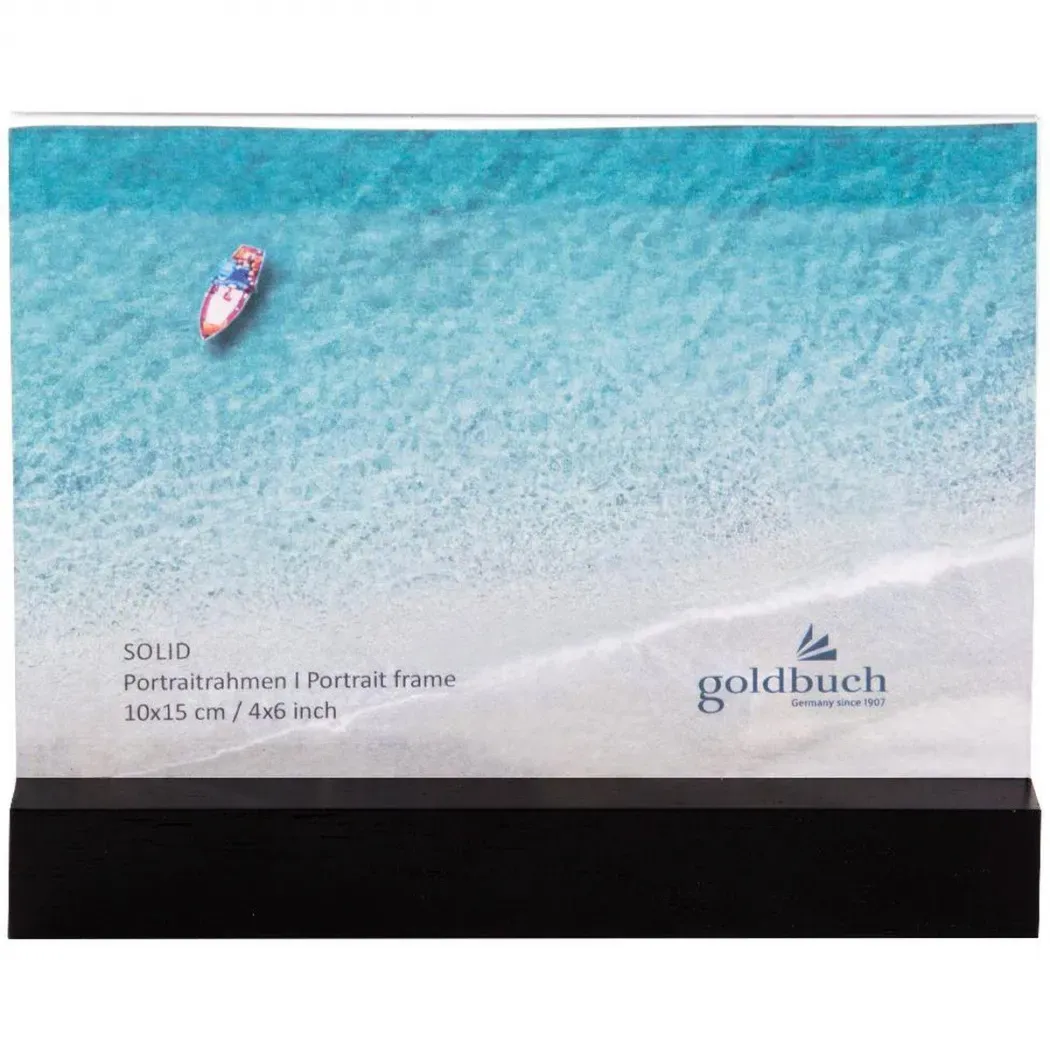 Goldbuch 950052 Solid 10x15cm schwarz