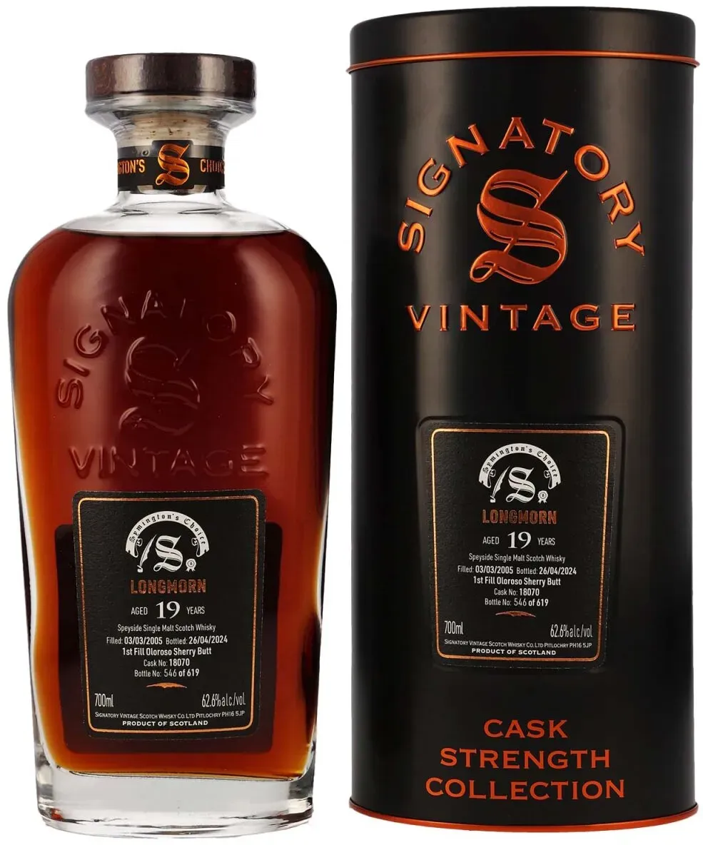 Longmorn 19 Jahre - 2005 - Signatory Vintage - Symington's Choiche...