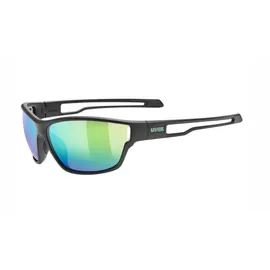 Uvex Sportstyle 806 2215 Black Matt/Mirror Green