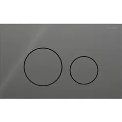 Geberit Sigma 40 Round Betätigungsplatte 115628JK1 Round, lava, für 2-Mengen-Spülung, Round