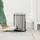 Amazon Basics Mini-Abfalleimer 5 l Silber