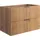 Rodan | Waschbeckunterschrank - 80cm | Braun matt - Eiche | B/H/T 80/57/46cm | 2 Softclose-Schubladen | Badezimmerschränke, Badmöbel, Unterschränke - Braun